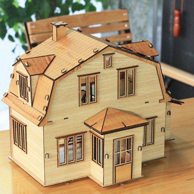 3D 나무 입체 퍼즐 Dorothy Mary House - 프라모델 조립 키트