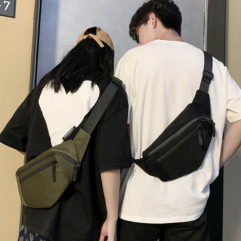 여성용 힙색 여행용 핸드폰 화장품 여권 수납 가방