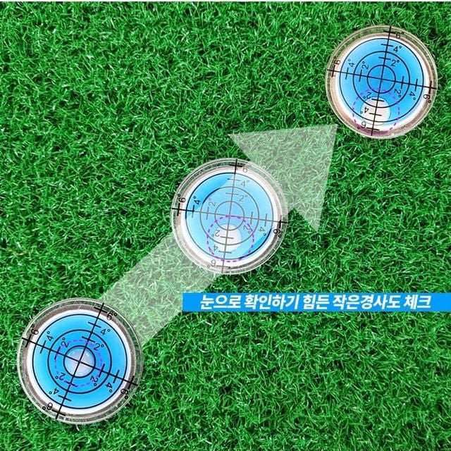 버디타임 경사 볼마커, 골프 필드 그린 보조용품