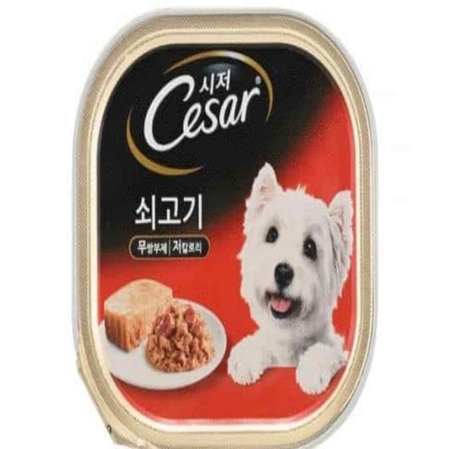쇠고기캔 100g 강아지간식 반려동물영양식 반려동물간편식 반려동물간식