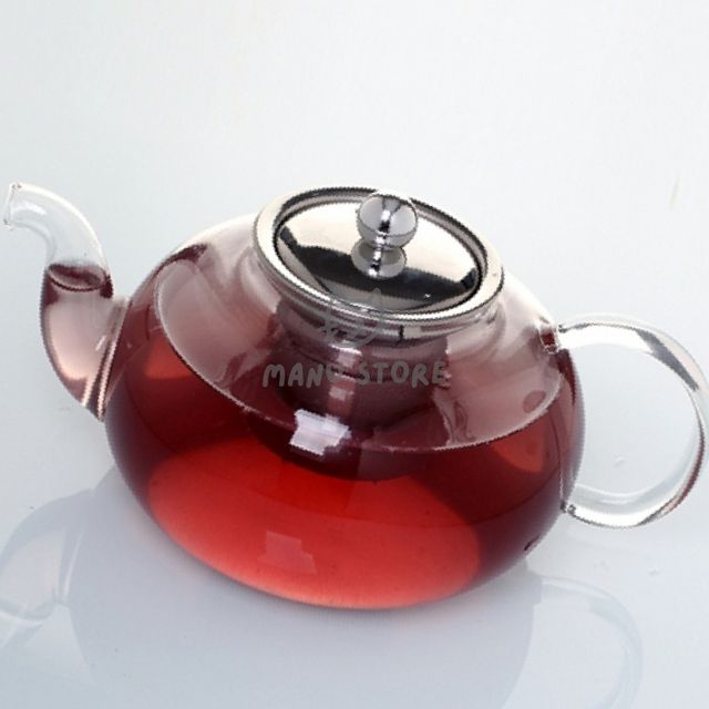 예쁜주전자 유리찻주전자 유리 차포트 600ml