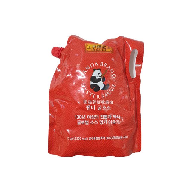 이금기 팬더 굴소스 스파우트 팩 2.0kg 대용량 소스