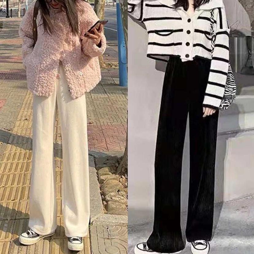 여성 밴딩 팬츠 - 20대 데일리 가을 겨울 출근룩 바지