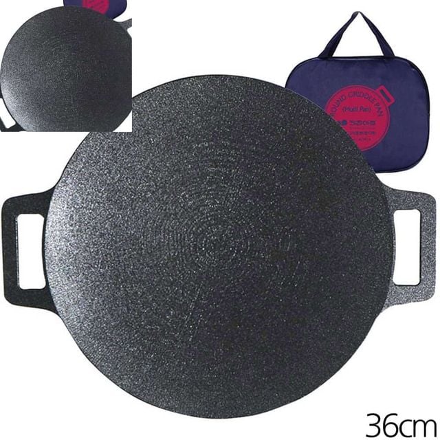 멀티 캠핑 그리들팬 36cm 전용가방 고기그리들 렌지그리들 인덕션그리들 손잡이그리들