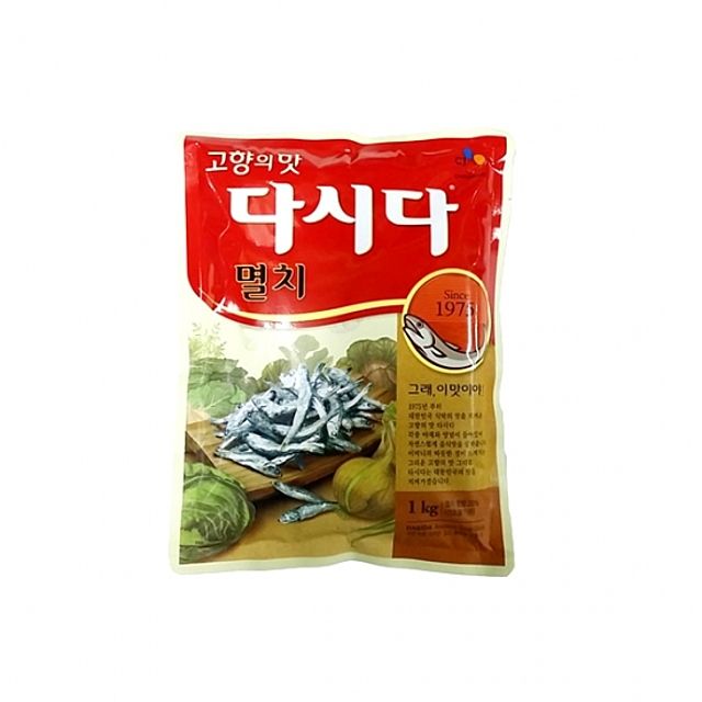 조미료 다시다 멸치다시다 1kg CJ 백설 전통 깊은 맛