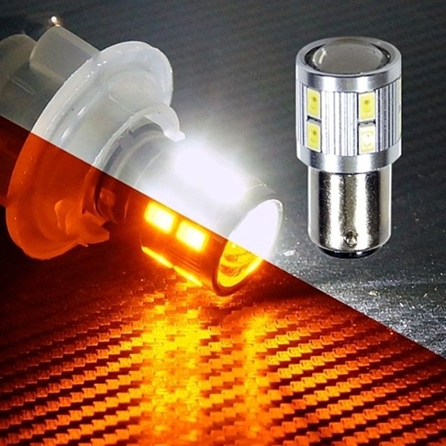 더블 12V-24V 겸용 하이파워 2WAY LED 전구 턴시그널 전용