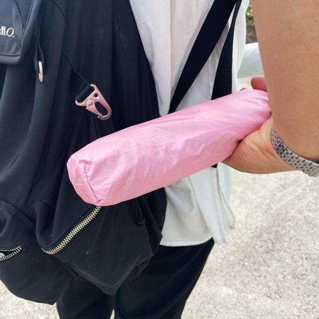 자동 핑크 암막 양산겸용 양우산 UV차단 장마철 필수품