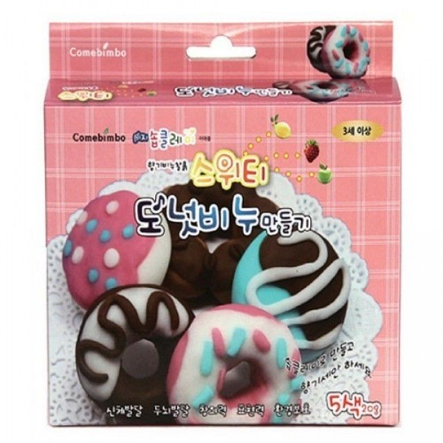 이지솝 클레이 스위티 도넛 만들기, 비누 찰흙 놀이
