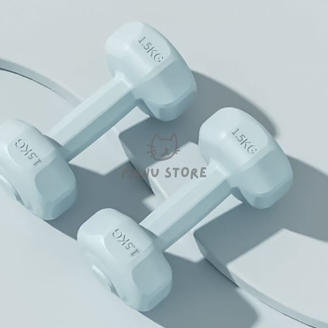 운동기구아령 홈트덤벨 육각 아령 2개세트 1.5kg 블루