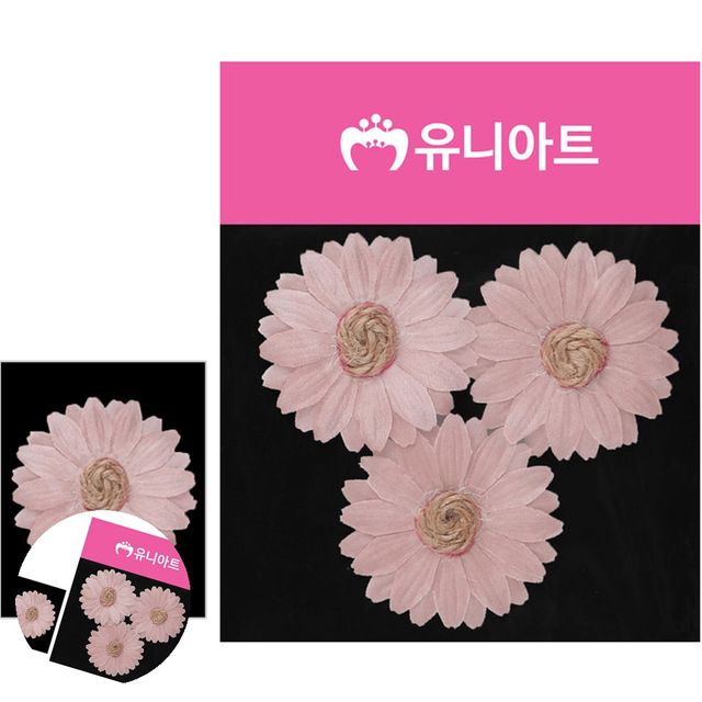 인테리어조화 인테리어조화꽃 마국화 연분홍