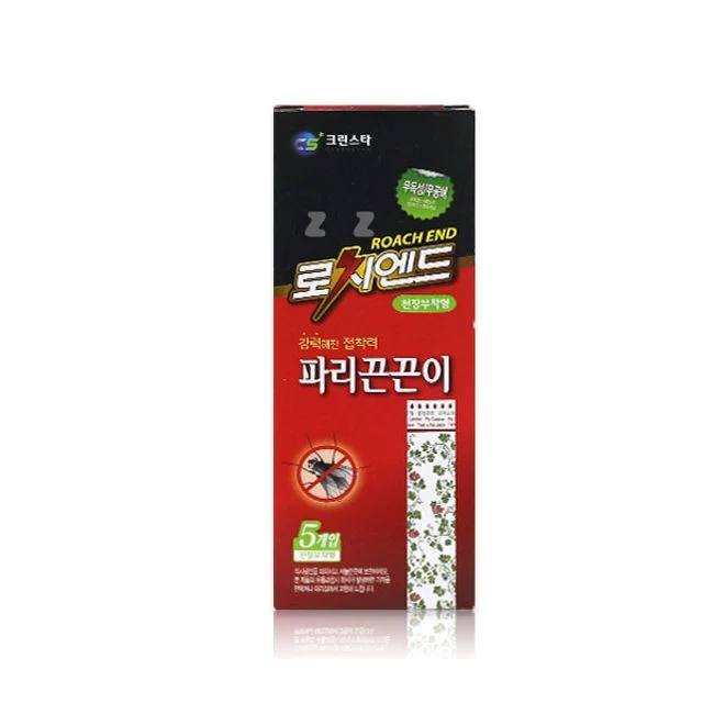 IS 로치엔드 파리끈끈이 5개입 - 실내 파리·모기 방충용 점착 트랩