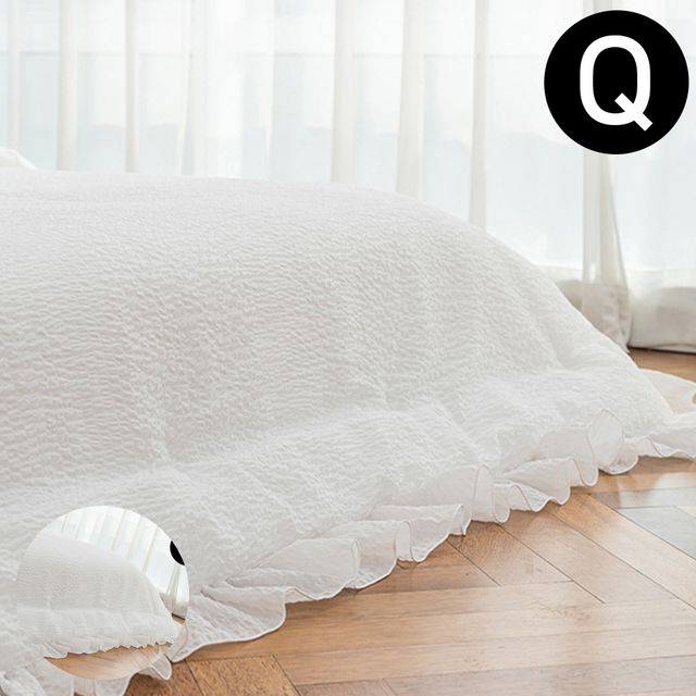 아사면이불 간절기이불 크리미 아사 여름 이불 퀸 Q 화이트