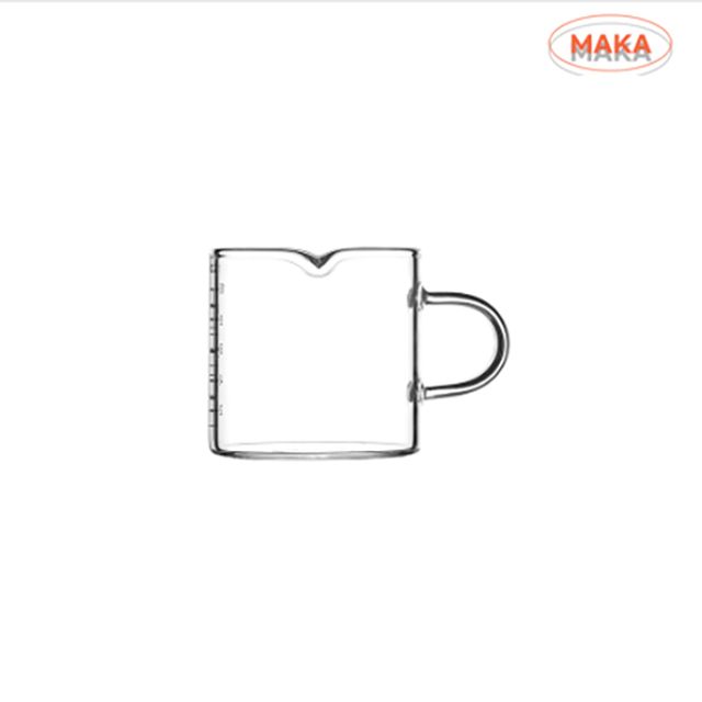 MAKA 마카 내열 글라스 샷잔 에스프레소 계량 100ml