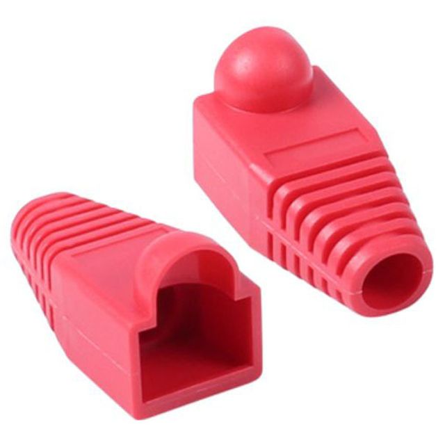 RJ45 통부트 6파이 레드 낱개 보호캡 - 단품 구매 가능한 네트워크 부품