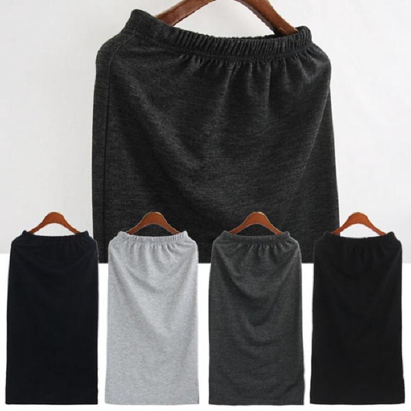 여성 옆트임 롱 스커트 - 캐주얼 데일리 롱 롱 스커트