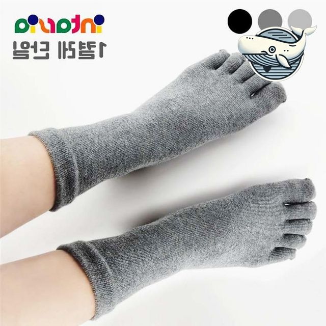 여성용 편안한 발가락 양말 디자인 착용감 좋은