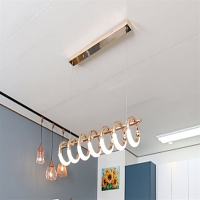 LED 팬던트 커프 55W 주백 LED팬던트 식탁조명인테리어 고급식탁조명