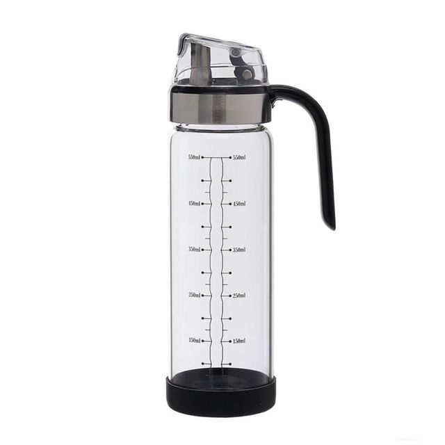 내열유리 자동개폐 오일병 550ml 소스통