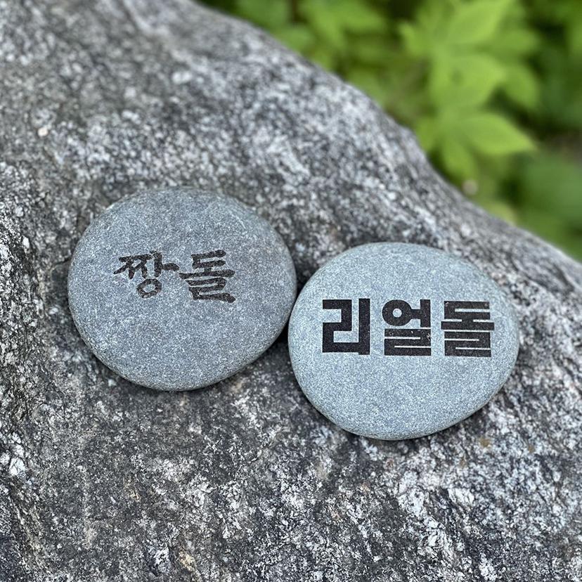 쓸데없는 반려돌 애완돌 - 웃긴 선물 짱돌 장식인형