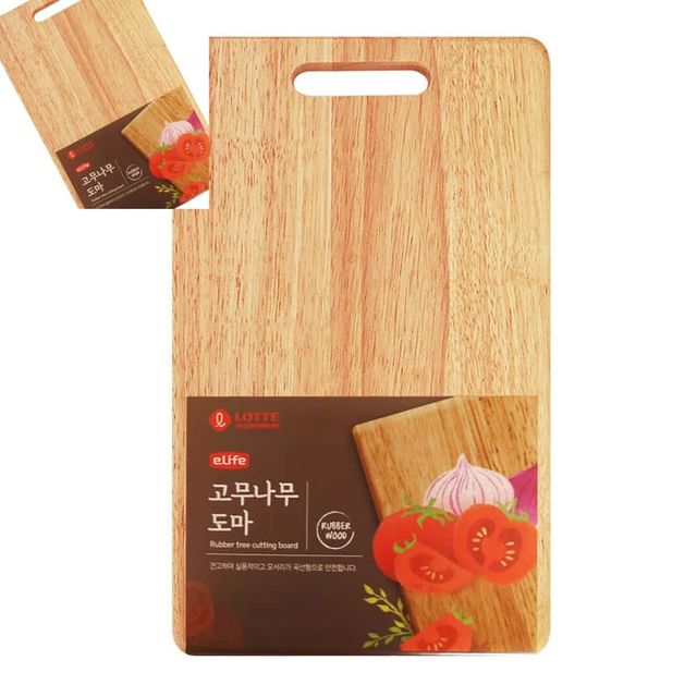 고무나무 원목 도마 대형 주방용품 우드 도마