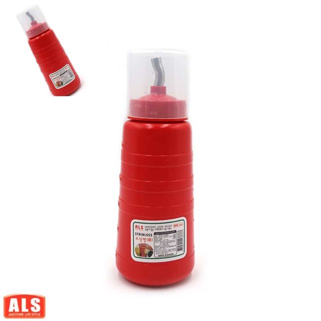 스테인레스 초장병 케찹 겨자병 중형 450ml 케찹병 케찹병소스통 케찹통 양념병