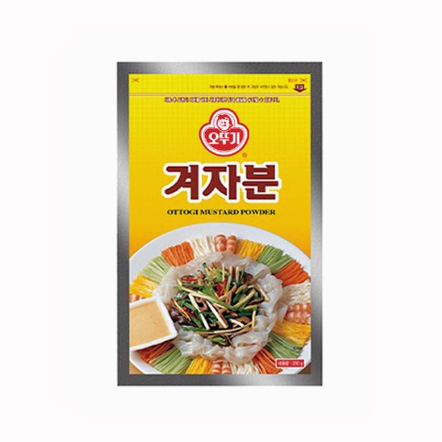 오뚜기 분말형 겨자 200g - 톡 쏘는 맛의 요리 재료