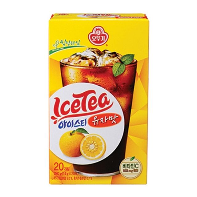 오뚜기)힐링타임 아이스티 유자 20T