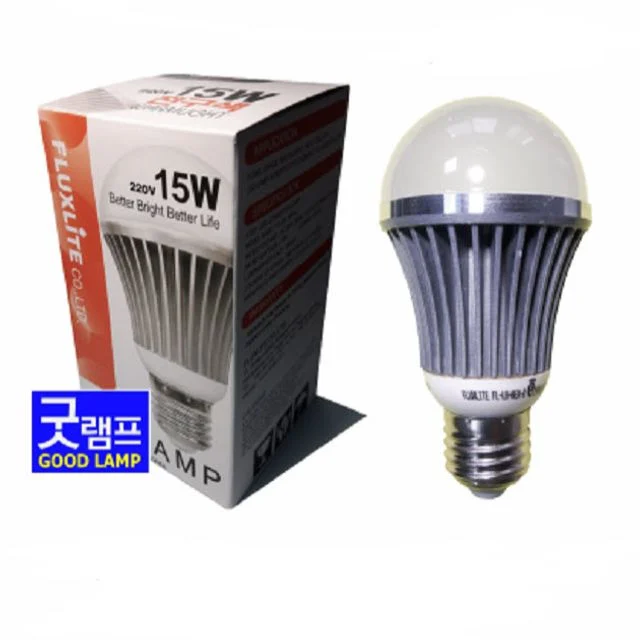 국산 LED 전구 15W 벌브 욕실 주방 거실용 램프
