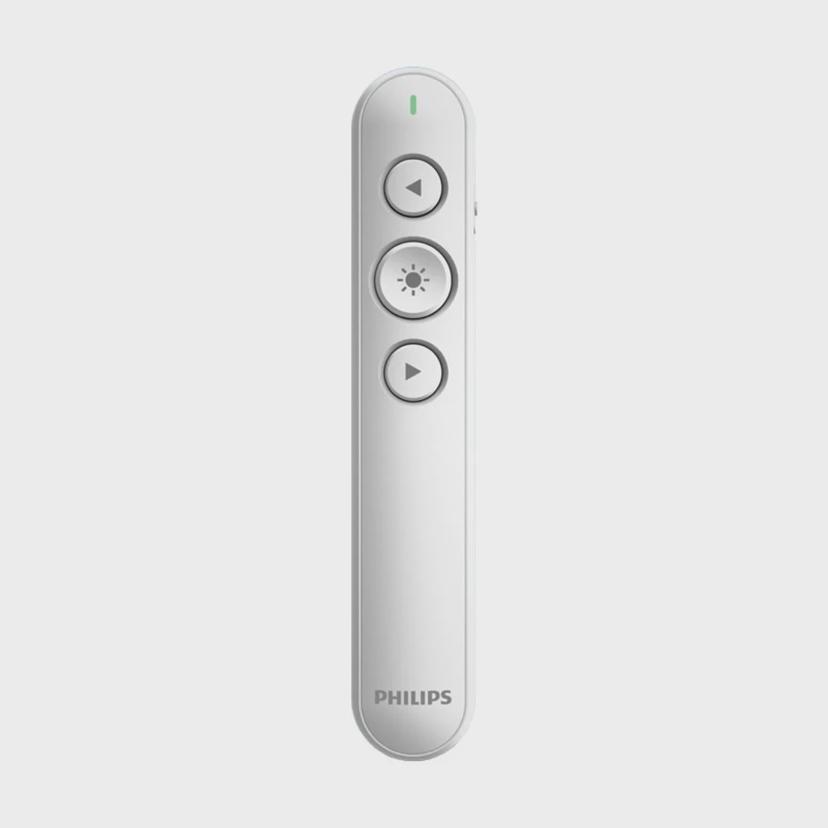 필립스 SPT9404 프리젠터 무선 레이저 포인터 화이트