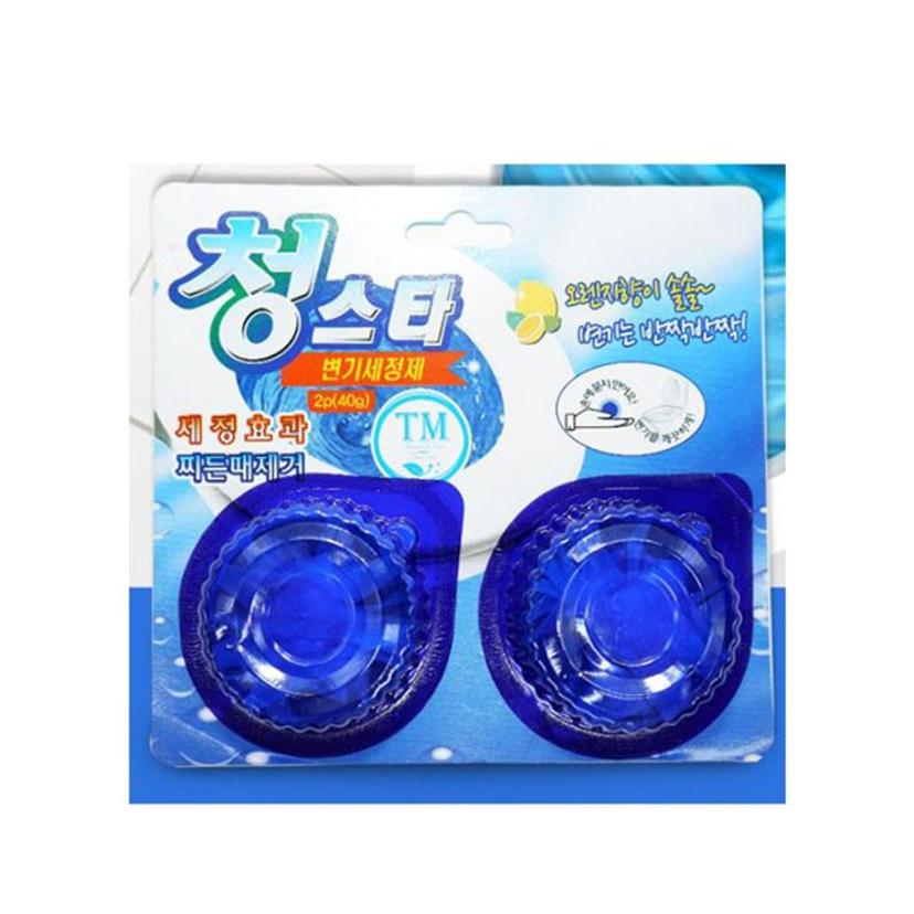 변기 세정제 화장실 클리너 청소제 오렌지향 - 쾌적한 욕실