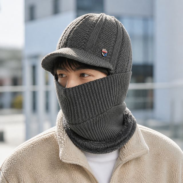 페이스마스크 일체형 방한워머 넥게이터 겨울 모자 방풍 커버 넥워머