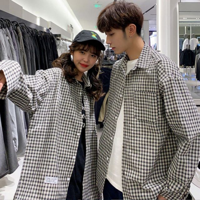 봄가을 대학생 직장인 워크샵 데이트 셔츠 코디 추천