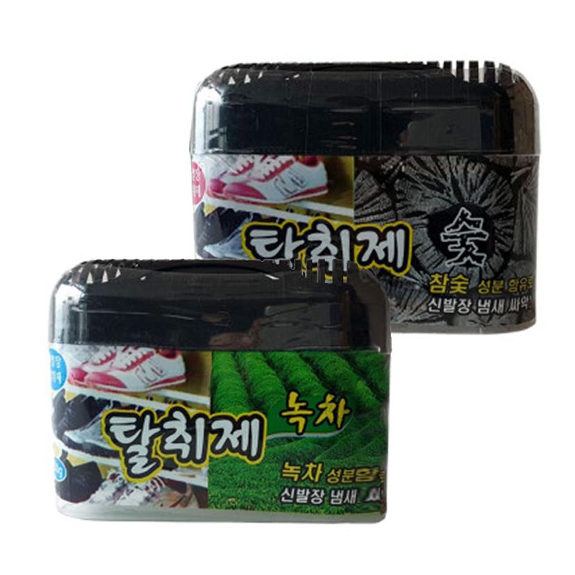해피룸 신발장 탈취제 150g - 녹차 숯 냄새 제거제