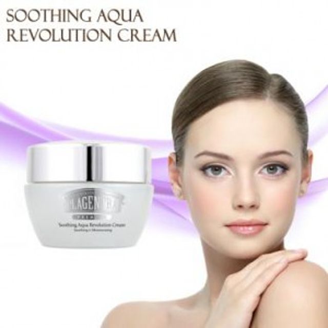 프라젠트라 수딩 아쿠아 레볼루션 크림 50ml - 수분 진정 보습 크림