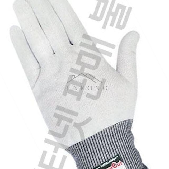 손가락보호장갑 손보호장갑 베임 절단 방지장갑 파워컷5 L 백색 1조