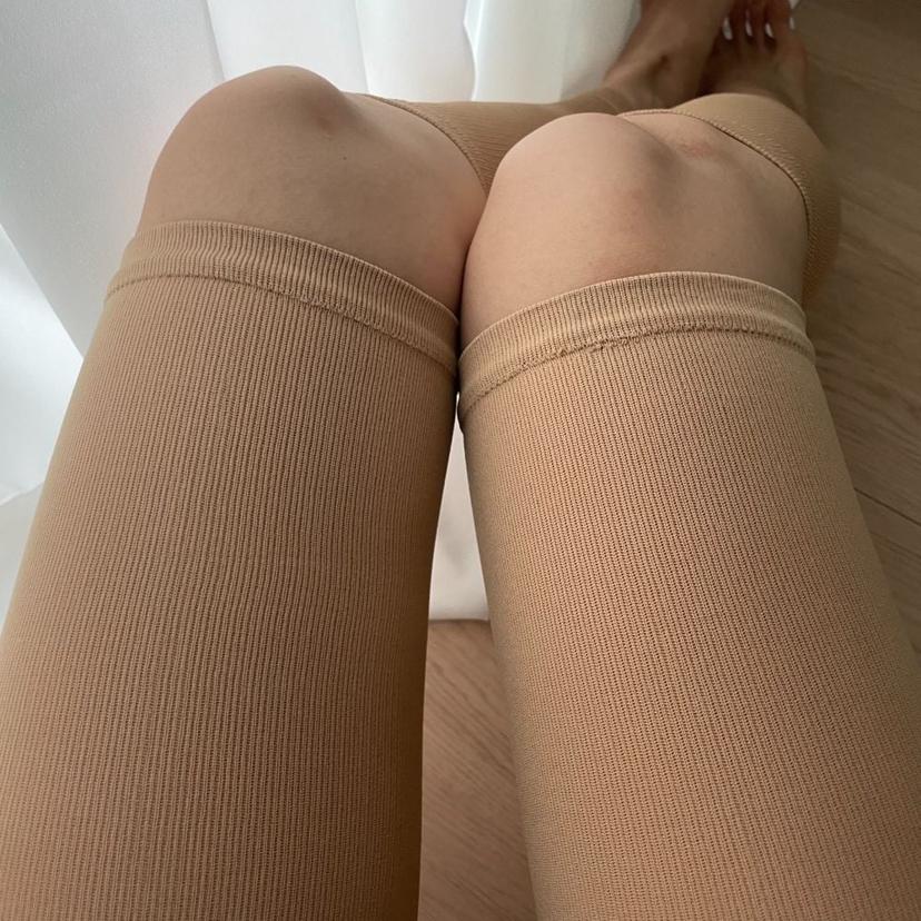 허벅지 압박밴드 스타킹 살색 다리 라인 보정용