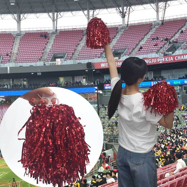 치어리딩 응원수술 빨강 치어리더수술 응원술