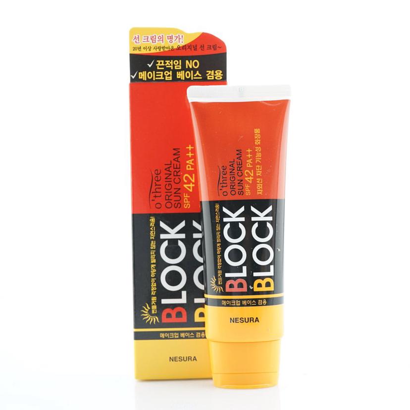 네슈라 썬케어 오뜨리 블록블록 오리지널 선크림 80g - 자외선 차단