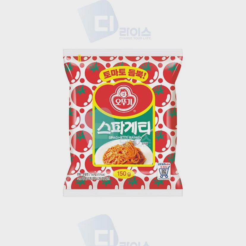 오뚜기 스파게티 150g x 16봉 - 봉지라면 파스타 세트