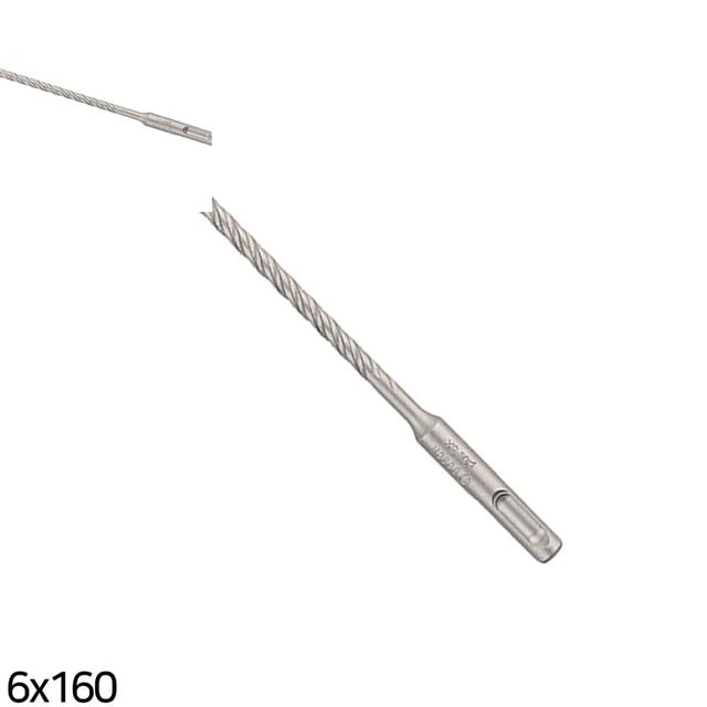 보쉬 5X 4날 햄머드릴비트 6x160mm 철드릴비트 콘크리트드릴 전동드릴비트 드릴장비