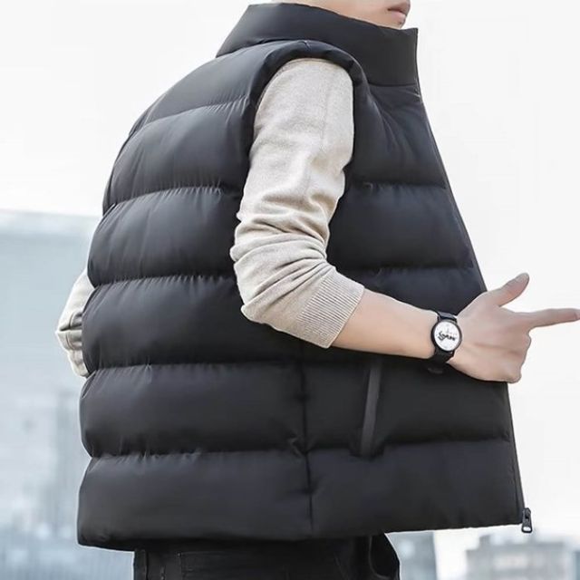남성 패딩 조끼 방한 베스트 겨울 데일리 점퍼