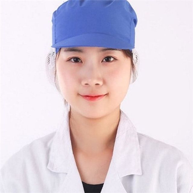 메쉬 위생모 모자 주방 위생모 통기성 조리용 요리사 급식 산업용 방진모 작업모 방진