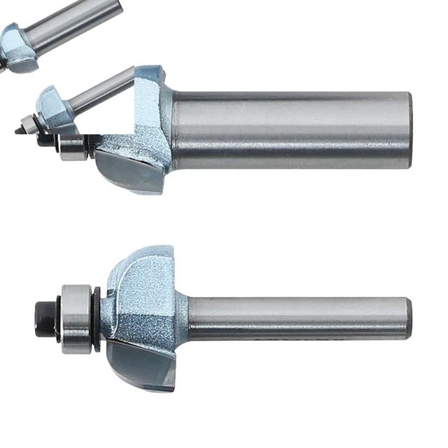오목면비트 루터 트리머 비트 28.6mm 나무트리머 목재트리머 햄머드릴 목재가공