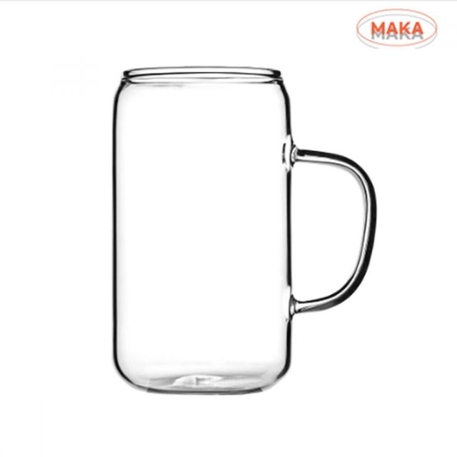 유리잔 유리컵 커피잔 비어캔머그 500ml 맥주잔 투명머그컵