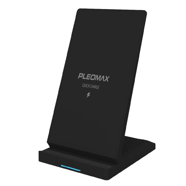 PLEOMAX 고속 무선 충전 거치대 15W PM-EW15 블랙 - 급속 충전