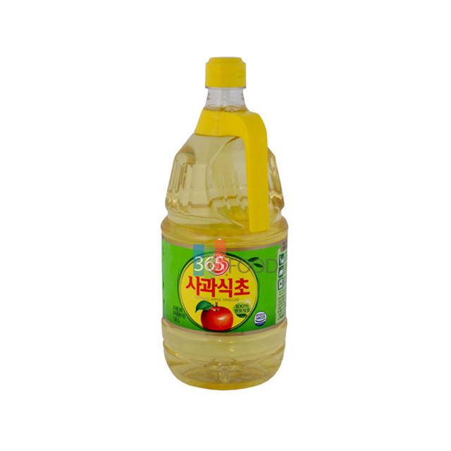 오뚜기 사과식초 1.8L - 천연 사과 발효, 요리 및 세척 활용 만능 식초