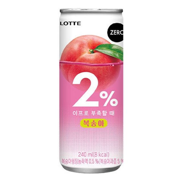 롯데칠성 이프로 복숭아 캔 240ml x 30입 수분 보충 이온음료