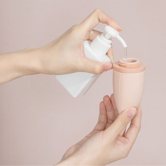 휴대용 파스텔 실리콘 공병 - 여행용 화장품 소분 용기