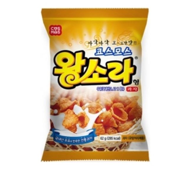 코스모스제과 왕소라 62g X 30개 대용량 스낵 박스