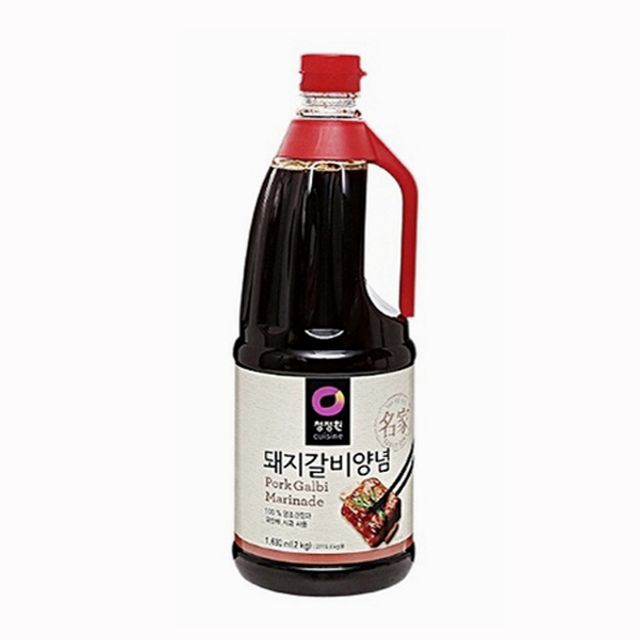 청정원 돼지갈비 양념 2kg 8개입 대용량 세트